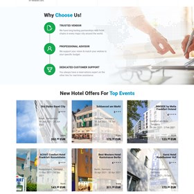 Hotels for events: Hotels for events
